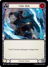 Voltic Bolt (Red) - Silver Age Chapter 3 - Flesh and Blood TCG card