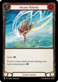 Arcane Polarity (Red) - Silver Age Chapter 3 - Flesh and Blood TCG card