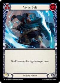 Voltic Bolt (Blue) - Silver Age Chapter 3 - Flesh and Blood TCG card