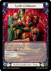 Lyath Goldmane - Silver Age Chapter 3 - Flesh and Blood TCG card