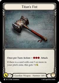 Titan's Fist - Silver Age Chapter 3 - Flesh and Blood TCG card
