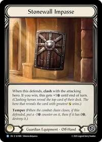 Stonewall Impasse - Silver Age Chapter 3 - Flesh and Blood TCG card