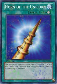 Horn of the Unicorn (Mosaic Rare) - Battle Pack 2: War of the Giants - YuGiOh card