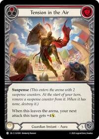 Tension in the Air (Red) - Silver Age Chapter 3 - Flesh and Blood TCG card