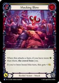 Mocking Blow (Yellow) - Silver Age Chapter 3 - Flesh and Blood TCG card