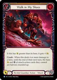 Walk in My Shoes (Yellow) - Silver Age Chapter 3 - Flesh and Blood TCG card