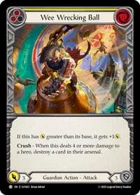 Wee Wrecking Ball (Yellow) - Silver Age Chapter 3 - Flesh and Blood TCG card