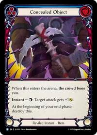 Concealed Object (Blue) - Silver Age Chapter 3 - Flesh and Blood TCG card