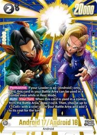 Android 17/Android 18 (Alternate Art) - Cross Force - Dragon Ball Super: Fusion World card
