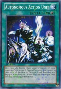 Autonomous Action Unit (Mosaic Rare) - Battle Pack 2: War of the Giants - YuGiOh card