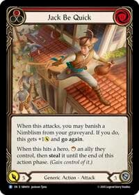 Jack Be Quick (Red) - Silver Age Chapter 3 - Flesh and Blood TCG card