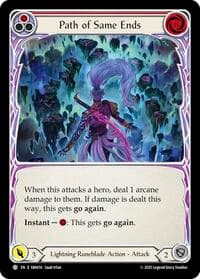 Path of Same Ends (Red) - Silver Age Chapter 3 - Flesh and Blood TCG card