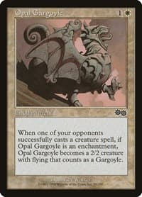 Opal Gargoyle - Urza's Saga - Magic: The Gathering card