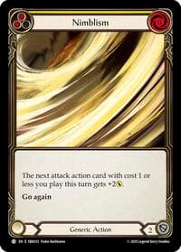 Nimblism (Yellow) - Silver Age Chapter 3 - Flesh and Blood TCG card