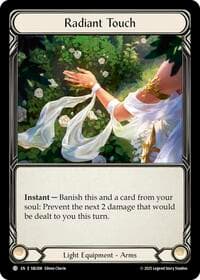 Radiant Touch - Silver Age Chapter 3 - Flesh and Blood TCG card