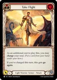 Take Flight (Red) - Silver Age Chapter 3 - Flesh and Blood TCG card