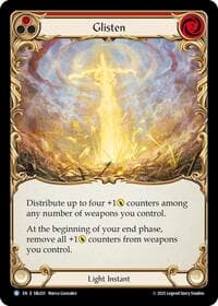 Glisten (Red) - Silver Age Chapter 3 - Flesh and Blood TCG card