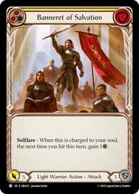Banneret of Salvation (Yellow) - Silver Age Chapter 3 - Flesh and Blood TCG card