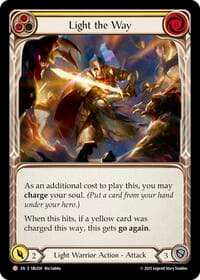 Light the Way (Yellow) - Silver Age Chapter 3 - Flesh and Blood TCG card