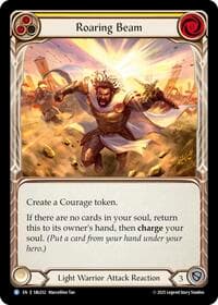 Roaring Beam (Yellow) - Silver Age Chapter 3 - Flesh and Blood TCG card