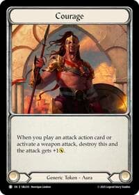 Courage - Silver Age Chapter 3 - Flesh and Blood TCG card