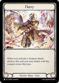 Flurry - Silver Age Chapter 3 - Flesh and Blood TCG card