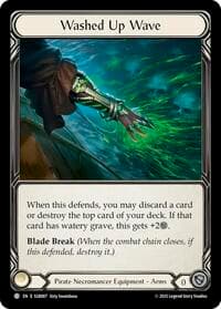 Washed Up Wave - Silver Age Chapter 3 - Flesh and Blood TCG card