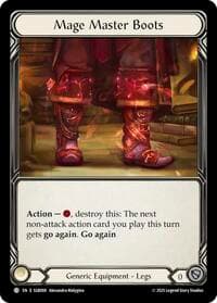 Mage Master Boots - Silver Age Chapter 3 - Flesh and Blood TCG card