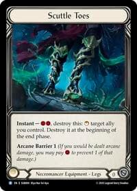 Scuttle Toes - Silver Age Chapter 3 - Flesh and Blood TCG card