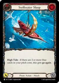 Swiftwater Sloop (Red) - Silver Age Chapter 3 - Flesh and Blood TCG card