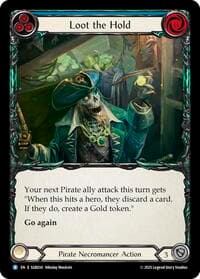 Loot the Hold (Blue) - Silver Age Chapter 3 - Flesh and Blood TCG card