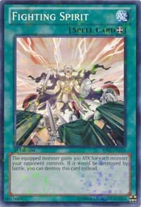 Fighting Spirit (Mosaic Rare) - Battle Pack 2: War of the Giants - YuGiOh card