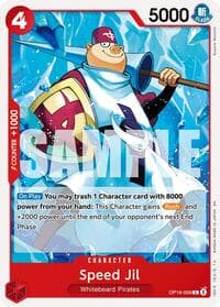 Speed Jil - The Time of Battle - One Piece Card Game card