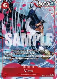 Vista (TR) - The Time of Battle - One Piece Card Game card