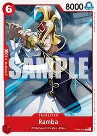 Ramba - The Time of Battle - One Piece Card Game card