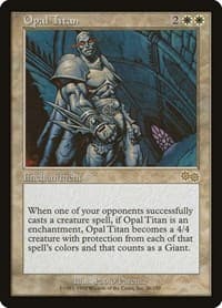 Opal Titan - Urza's Saga - Magic: The Gathering card
