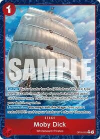 Moby Dick (Alternate Art) - The Time of Battle - One Piece Card Game card