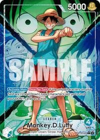 Monkey.D.Luffy (022) (Alternate Art) - The Time of Battle - One Piece Card Game card