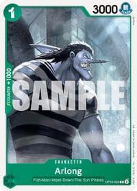 Arlong - The Time of Battle - One Piece Card Game card