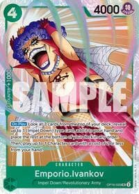 Emporio.Ivankov (026) - The Time of Battle - One Piece Card Game card