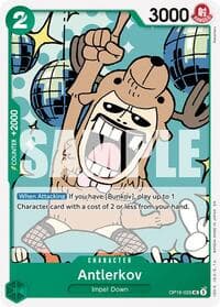 Antlerkov - The Time of Battle - One Piece Card Game card