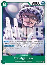 Trafalgar Law (030) - The Time of Battle - One Piece Card Game card