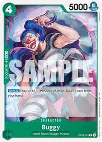 Buggy (031) - The Time of Battle - One Piece Card Game card