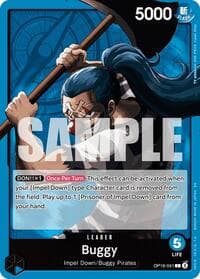 Buggy (041) - The Time of Battle - One Piece Card Game card