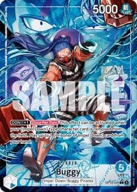 Buggy (041) (Alternate Art) - The Time of Battle - One Piece Card Game card