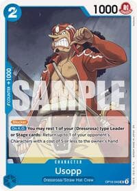 Usopp - The Time of Battle - One Piece Card Game card