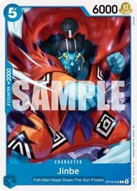 Jinbe (046) - The Time of Battle - One Piece Card Game card