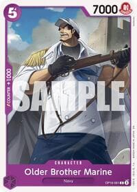Older Brother Marine - The Time of Battle - One Piece Card Game card