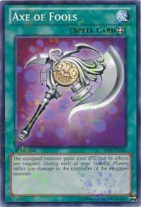 Axe of Fools (Mosaic Rare) - Battle Pack 2: War of the Giants - YuGiOh card