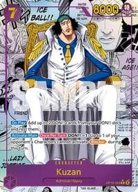 Kuzan (Manga) - The Time of Battle - One Piece Card Game card